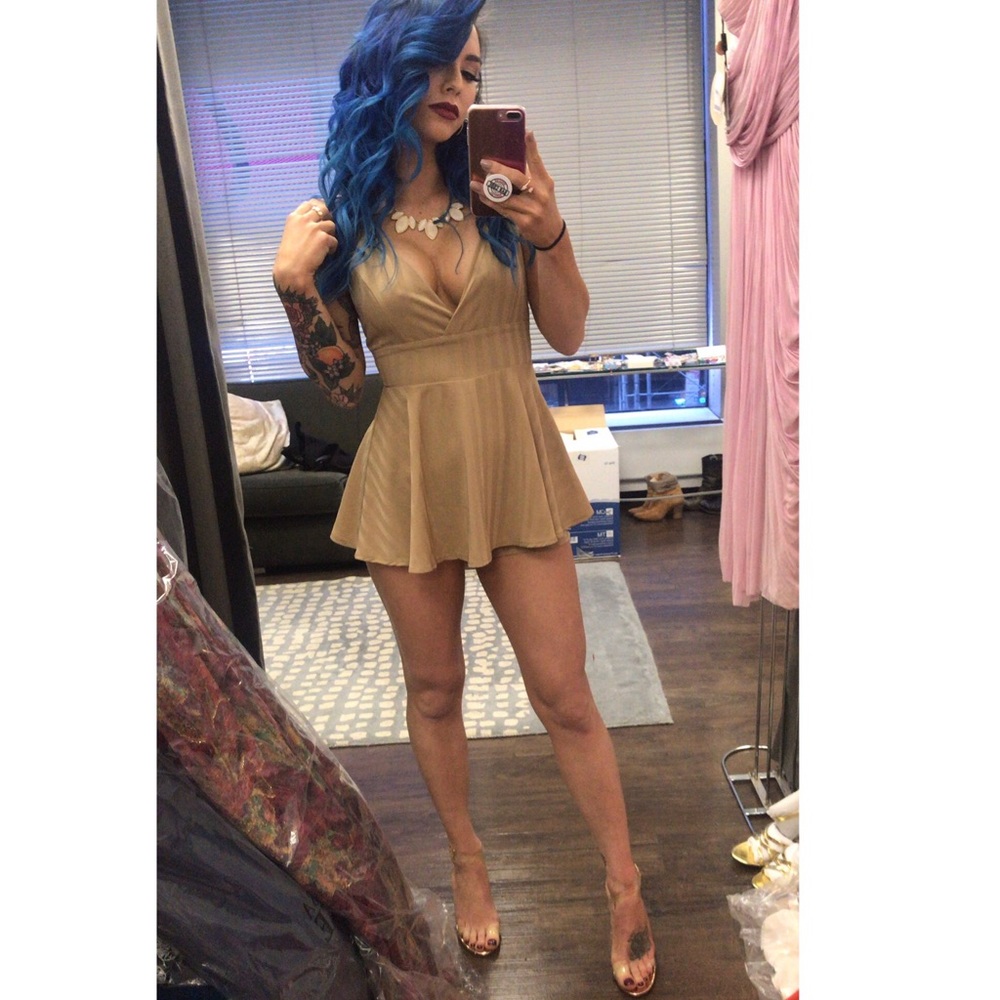 Romper that I wore to the Lohan Aftershow